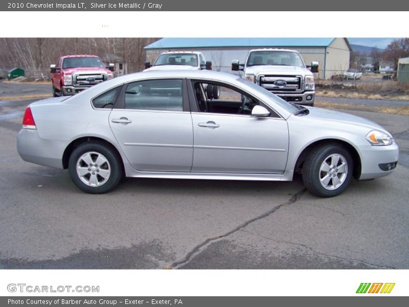Silver Ice Metallic / Gray 2010 Chevrolet Impala LT