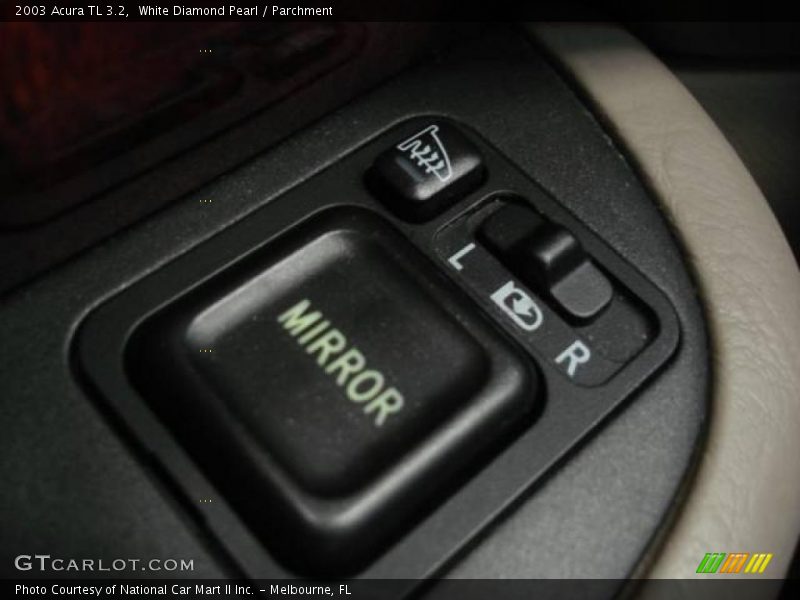White Diamond Pearl / Parchment 2003 Acura TL 3.2