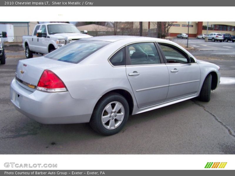Silver Ice Metallic / Gray 2010 Chevrolet Impala LT