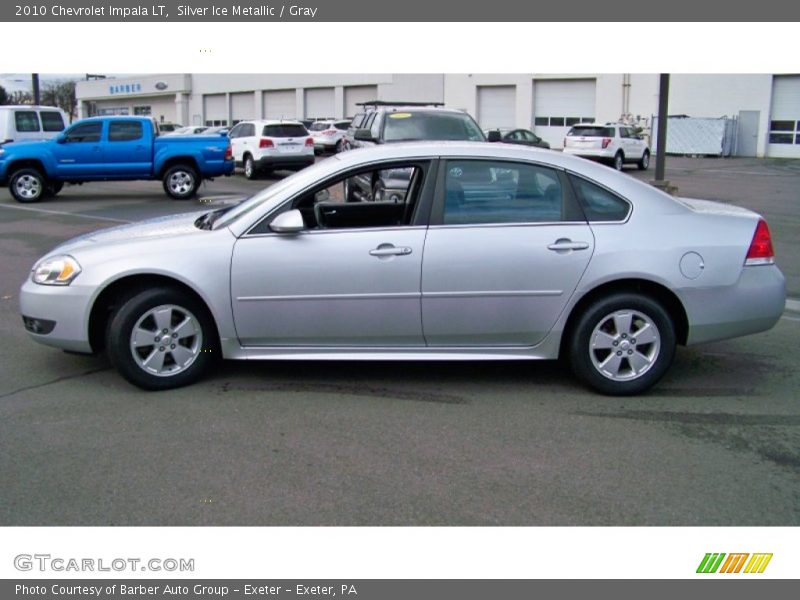 Silver Ice Metallic / Gray 2010 Chevrolet Impala LT