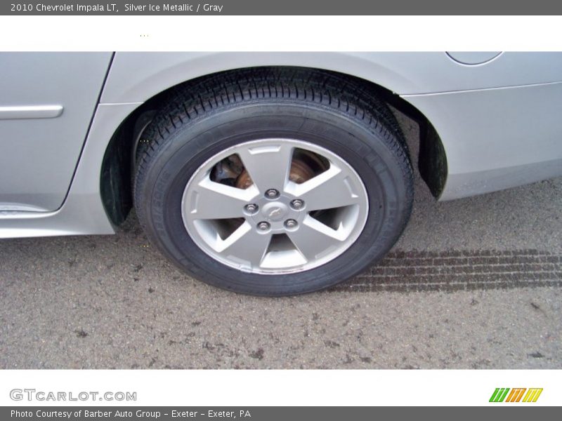 Silver Ice Metallic / Gray 2010 Chevrolet Impala LT