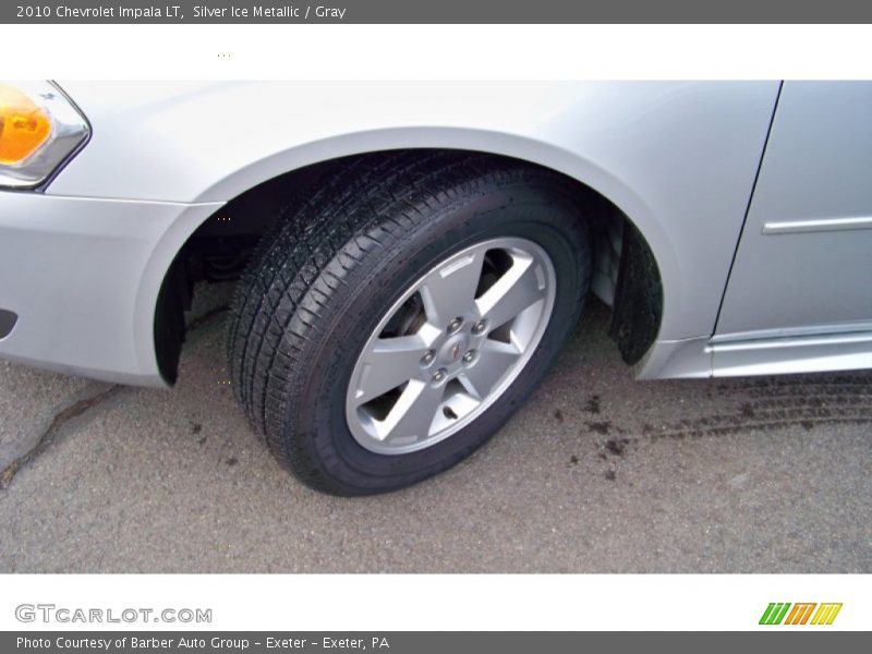 Silver Ice Metallic / Gray 2010 Chevrolet Impala LT