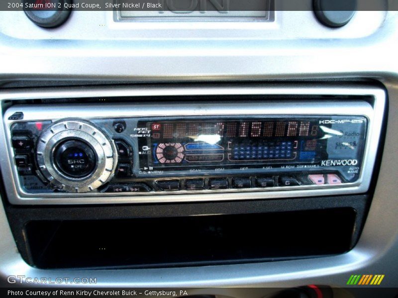 Silver Nickel / Black 2004 Saturn ION 2 Quad Coupe