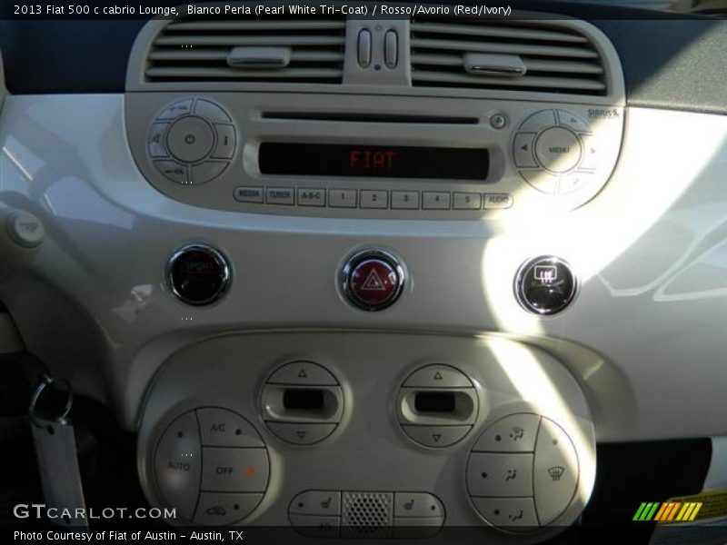 Controls of 2013 500 c cabrio Lounge