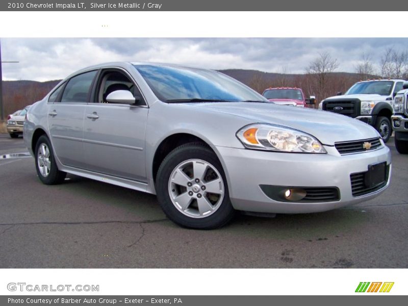 Silver Ice Metallic / Gray 2010 Chevrolet Impala LT