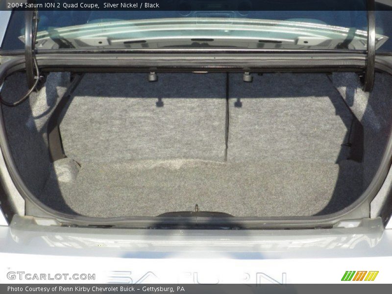 Silver Nickel / Black 2004 Saturn ION 2 Quad Coupe