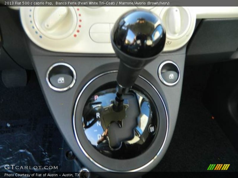  2013 500 c cabrio Pop 6 Speed Automatic Shifter