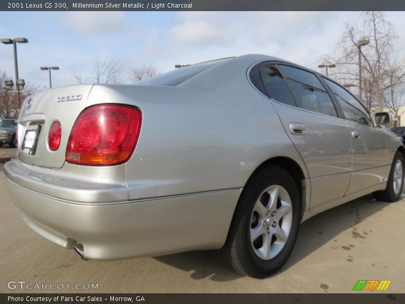 Millennium Silver Metallic / Light Charcoal 2001 Lexus GS 300