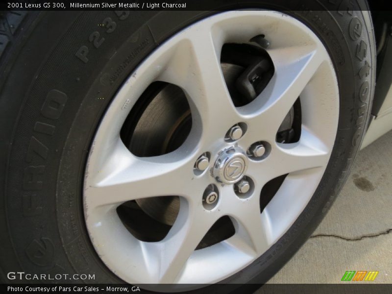 Millennium Silver Metallic / Light Charcoal 2001 Lexus GS 300