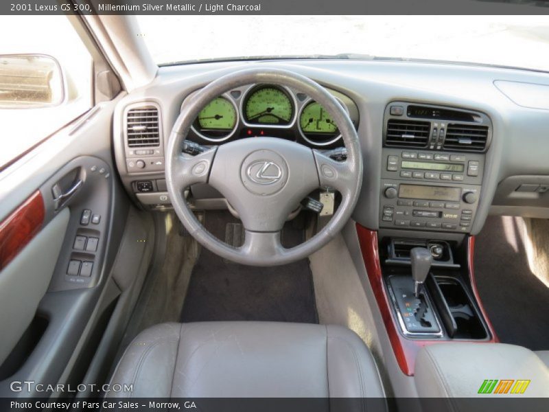 Millennium Silver Metallic / Light Charcoal 2001 Lexus GS 300