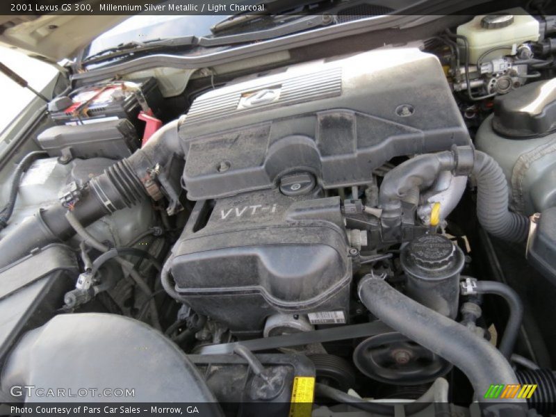 Millennium Silver Metallic / Light Charcoal 2001 Lexus GS 300
