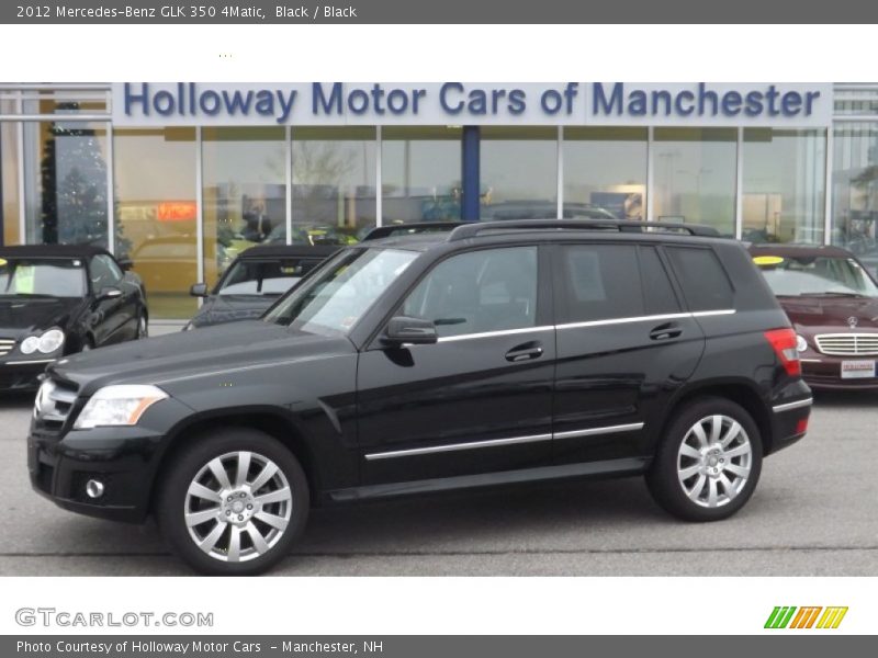 Black / Black 2012 Mercedes-Benz GLK 350 4Matic