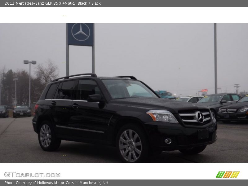 Black / Black 2012 Mercedes-Benz GLK 350 4Matic