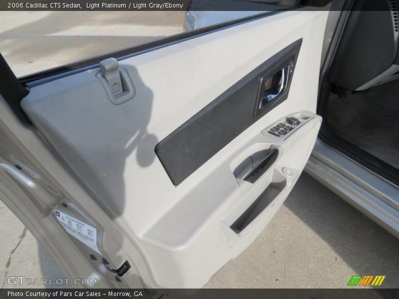 Light Platinum / Light Gray/Ebony 2006 Cadillac CTS Sedan