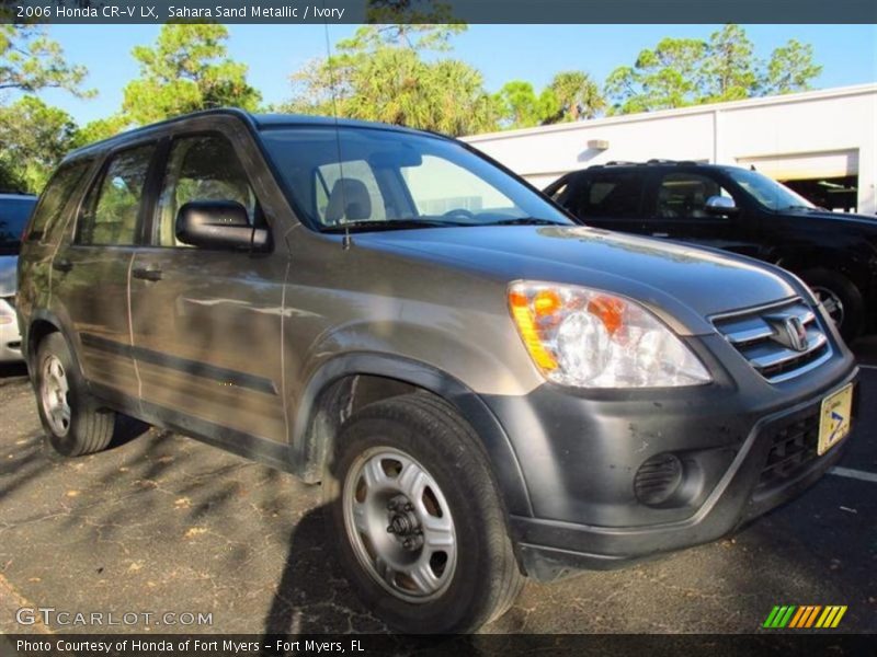 Sahara Sand Metallic / Ivory 2006 Honda CR-V LX