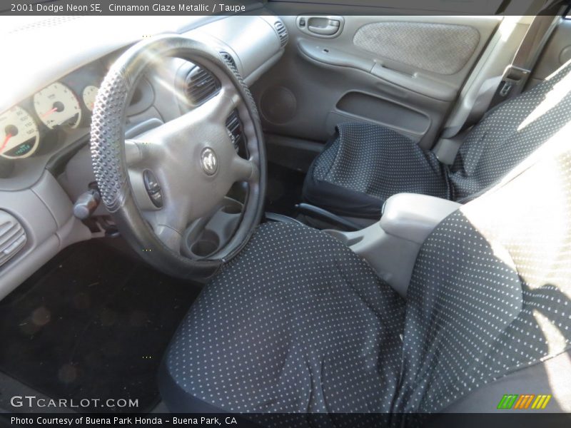 Cinnamon Glaze Metallic / Taupe 2001 Dodge Neon SE