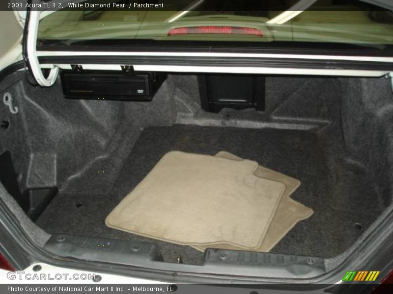 White Diamond Pearl / Parchment 2003 Acura TL 3.2