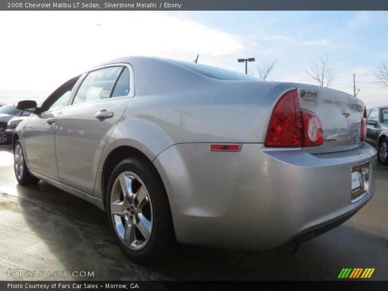 Silverstone Metallic / Ebony 2008 Chevrolet Malibu LT Sedan