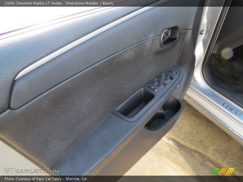 Silverstone Metallic / Ebony 2008 Chevrolet Malibu LT Sedan