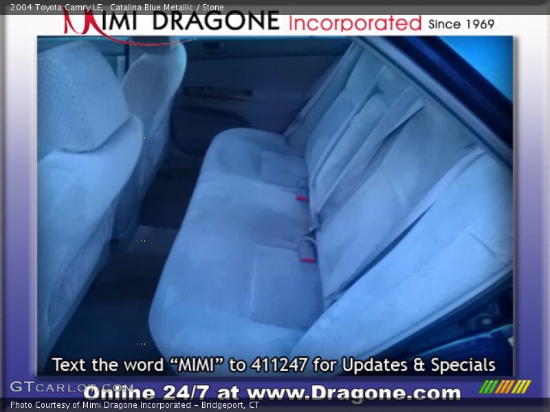 Catalina Blue Metallic / Stone 2004 Toyota Camry LE