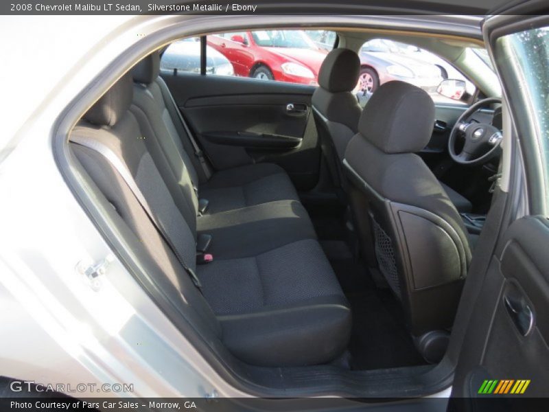 Silverstone Metallic / Ebony 2008 Chevrolet Malibu LT Sedan