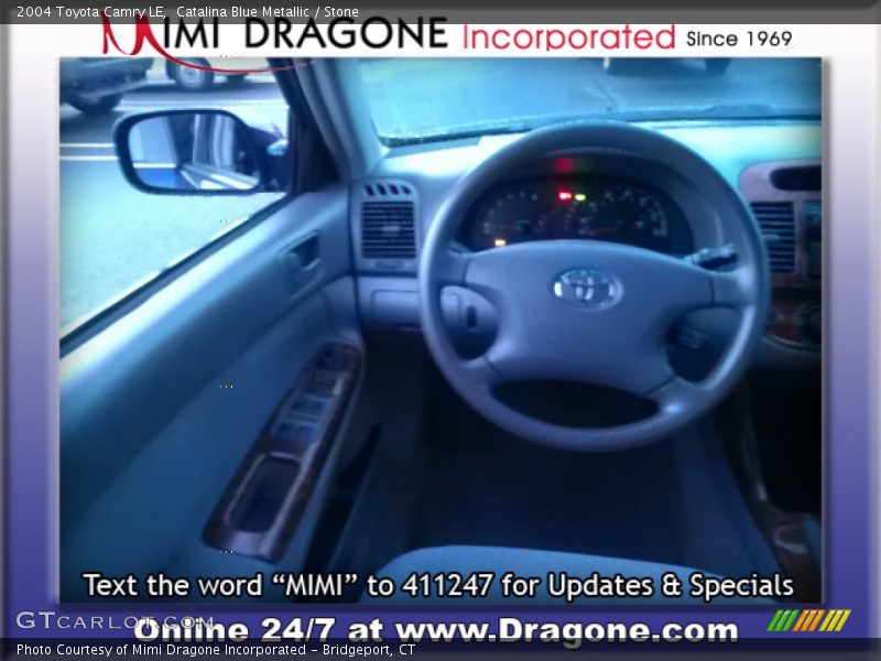 Catalina Blue Metallic / Stone 2004 Toyota Camry LE