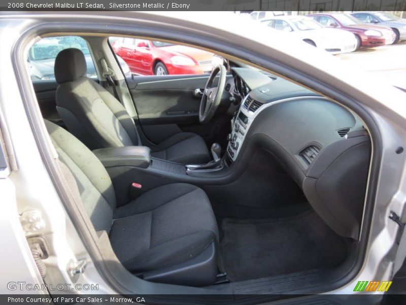 Silverstone Metallic / Ebony 2008 Chevrolet Malibu LT Sedan