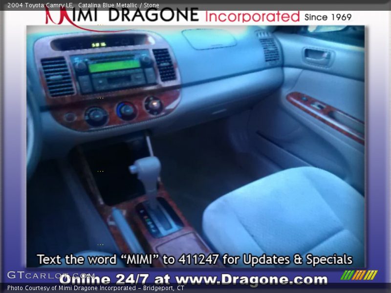 Catalina Blue Metallic / Stone 2004 Toyota Camry LE