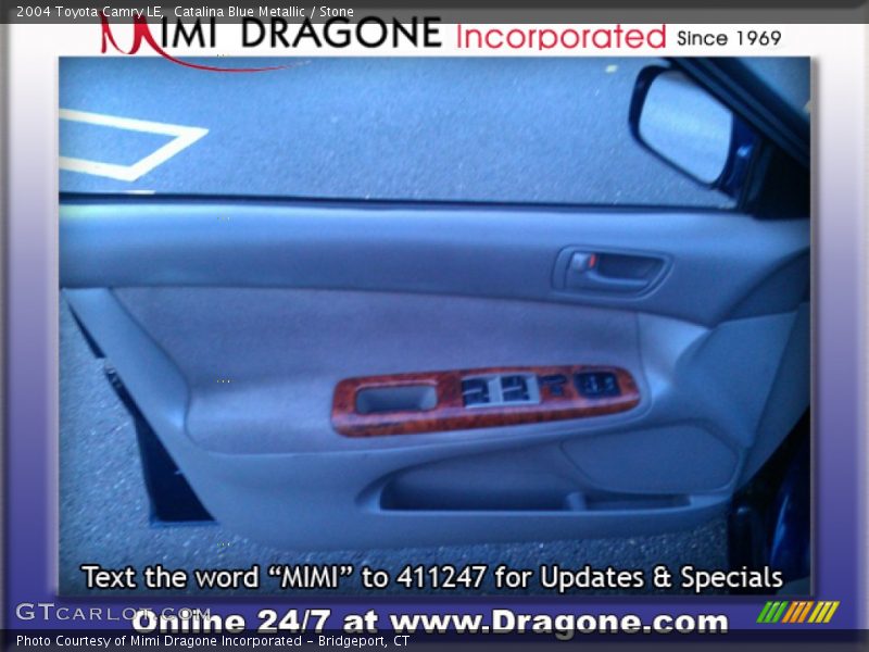 Catalina Blue Metallic / Stone 2004 Toyota Camry LE