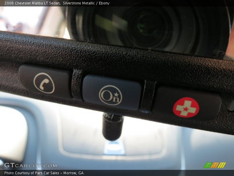 Silverstone Metallic / Ebony 2008 Chevrolet Malibu LT Sedan