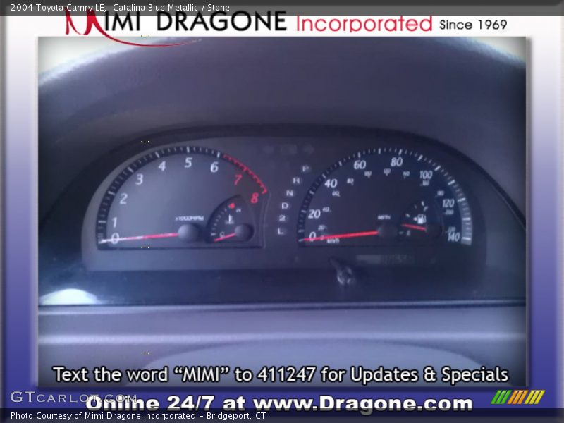 Catalina Blue Metallic / Stone 2004 Toyota Camry LE
