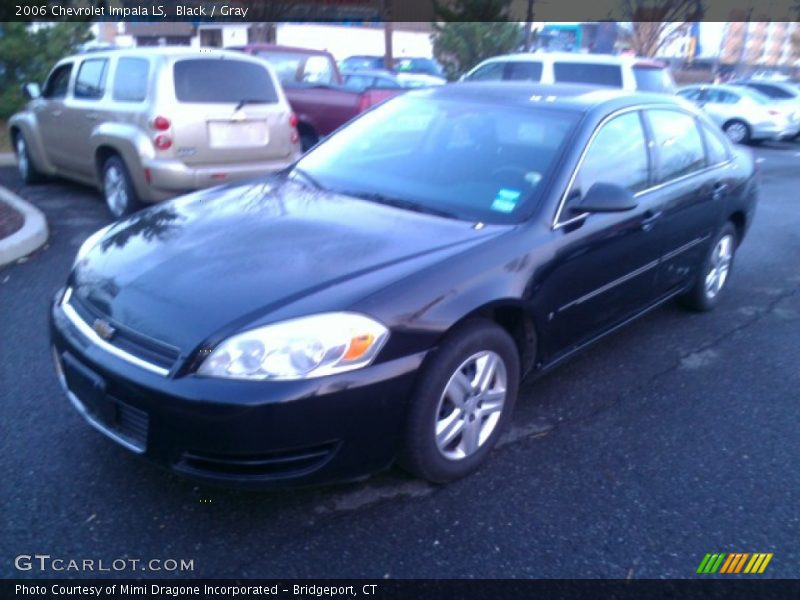 Black / Gray 2006 Chevrolet Impala LS