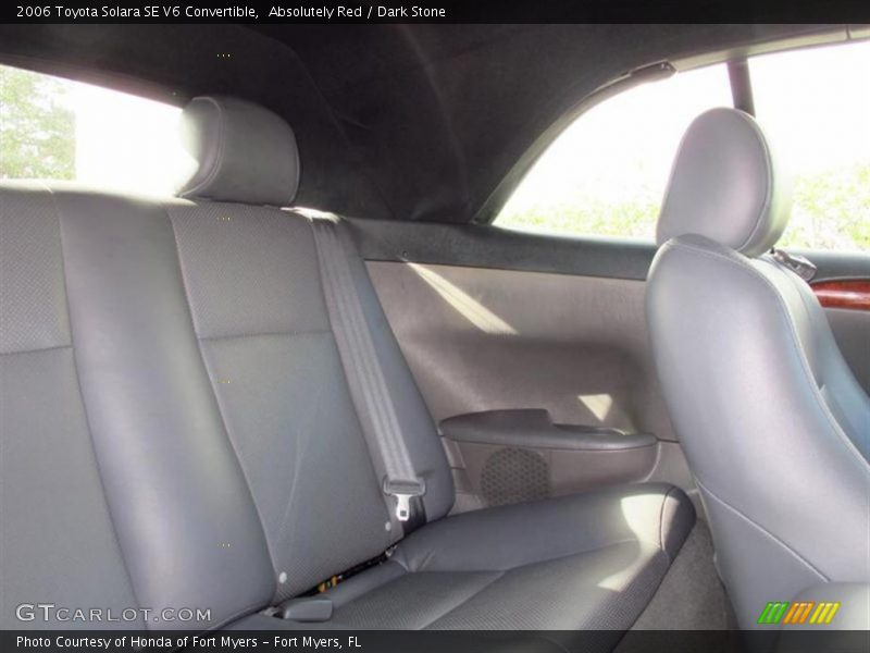 Absolutely Red / Dark Stone 2006 Toyota Solara SE V6 Convertible