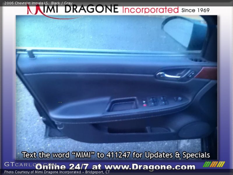 Black / Gray 2006 Chevrolet Impala LS