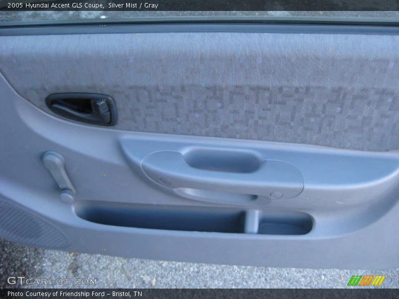 Silver Mist / Gray 2005 Hyundai Accent GLS Coupe