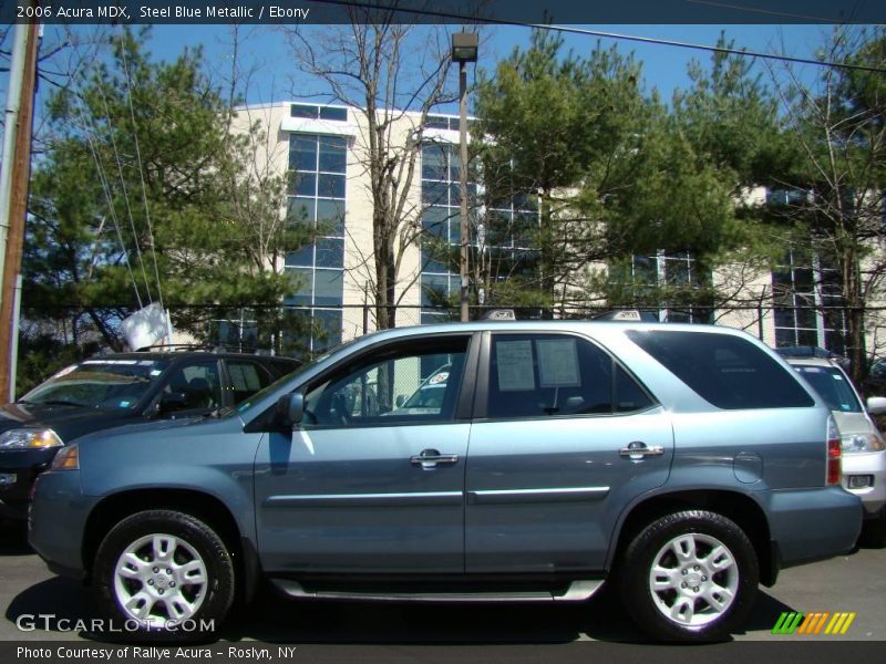 Steel Blue Metallic / Ebony 2006 Acura MDX