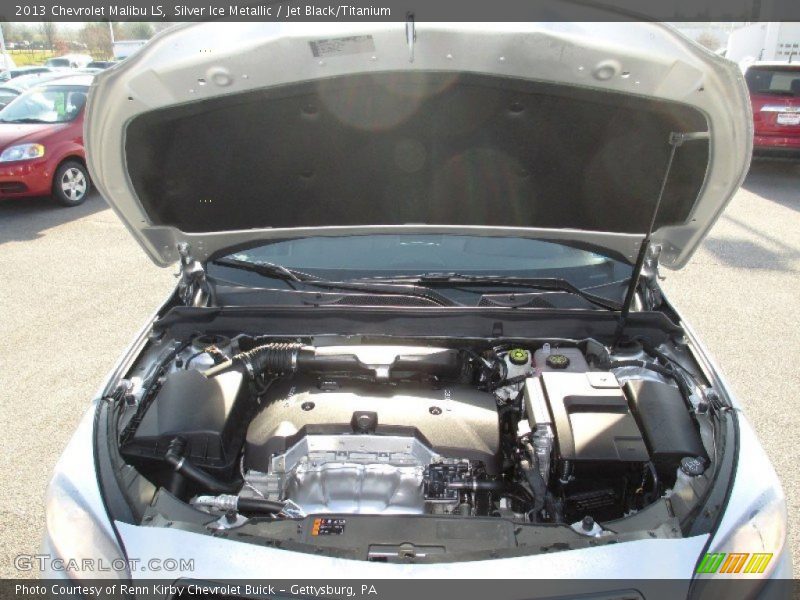 Silver Ice Metallic / Jet Black/Titanium 2013 Chevrolet Malibu LS