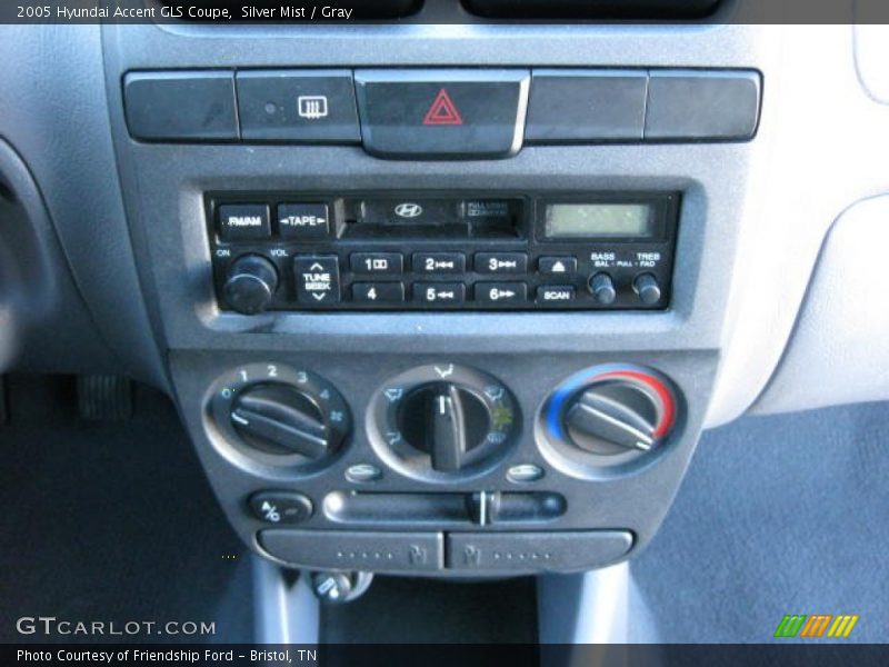Silver Mist / Gray 2005 Hyundai Accent GLS Coupe