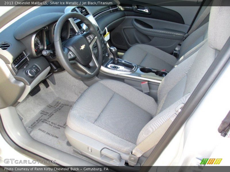 Silver Ice Metallic / Jet Black/Titanium 2013 Chevrolet Malibu LS