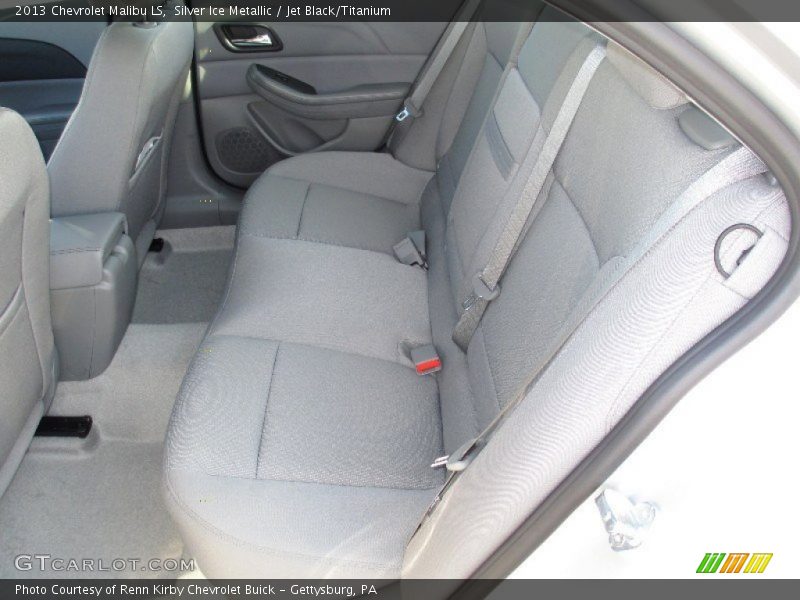 Silver Ice Metallic / Jet Black/Titanium 2013 Chevrolet Malibu LS