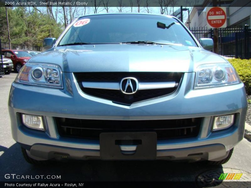 Steel Blue Metallic / Ebony 2006 Acura MDX