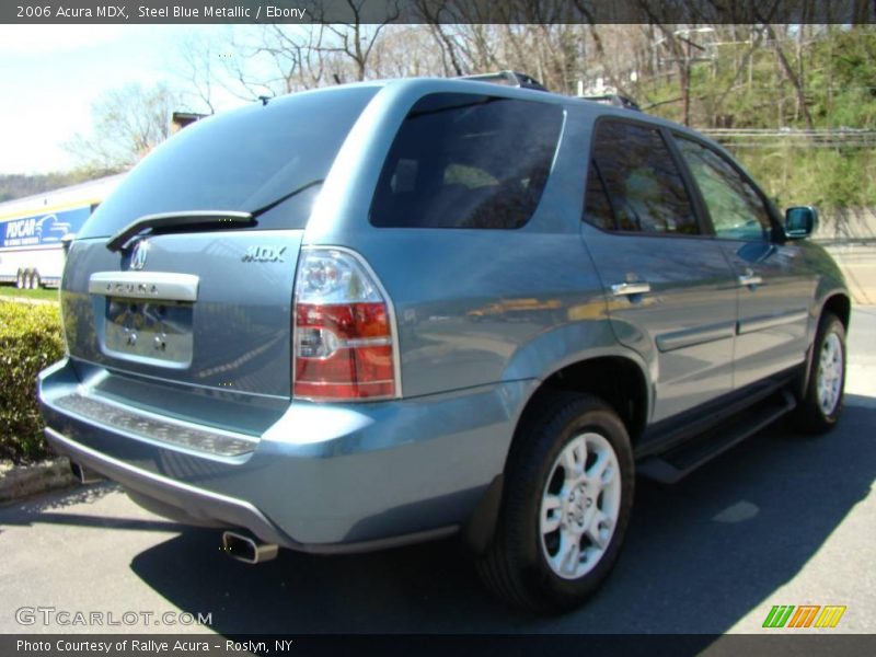 Steel Blue Metallic / Ebony 2006 Acura MDX