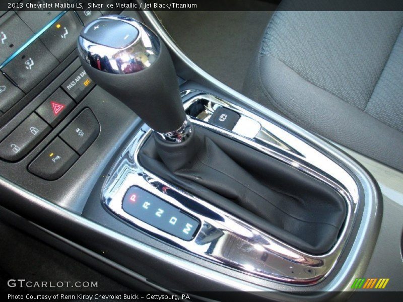Silver Ice Metallic / Jet Black/Titanium 2013 Chevrolet Malibu LS