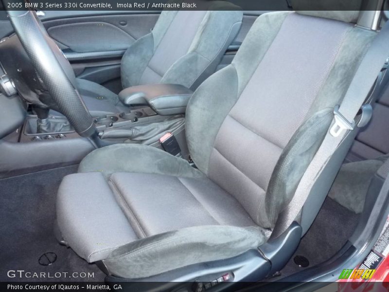 Imola Red / Anthracite Black 2005 BMW 3 Series 330i Convertible
