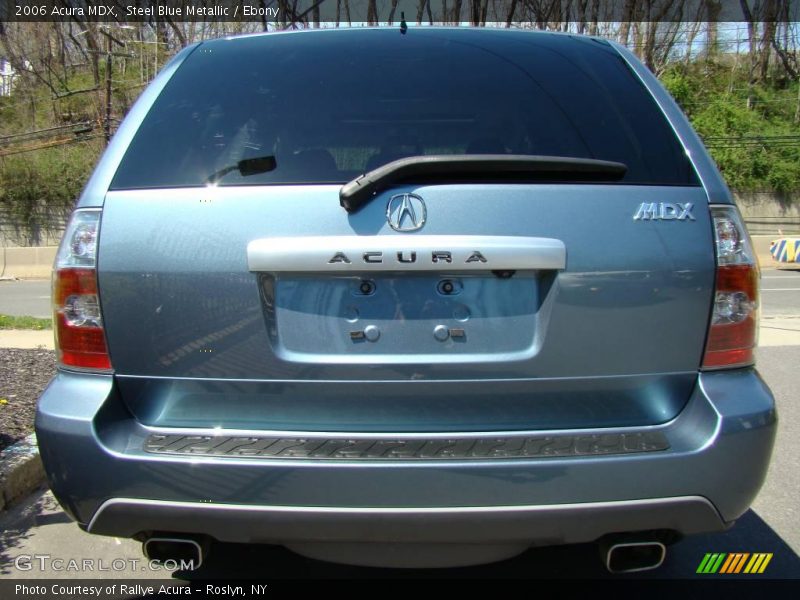 Steel Blue Metallic / Ebony 2006 Acura MDX