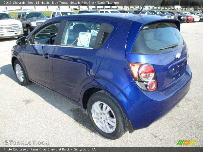  2013 Sonic LT Hatch Blue Topaz Metallic