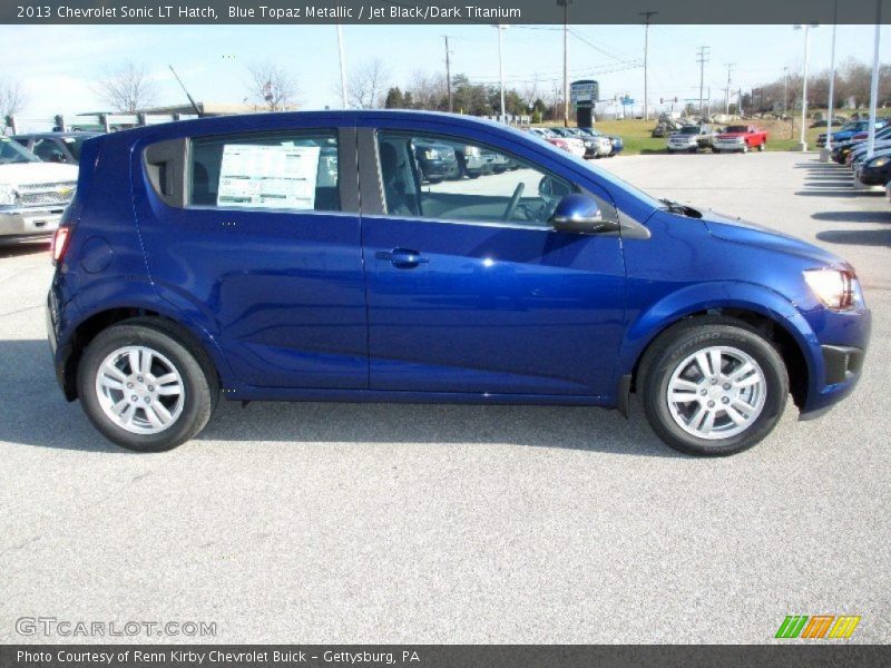  2013 Sonic LT Hatch Blue Topaz Metallic