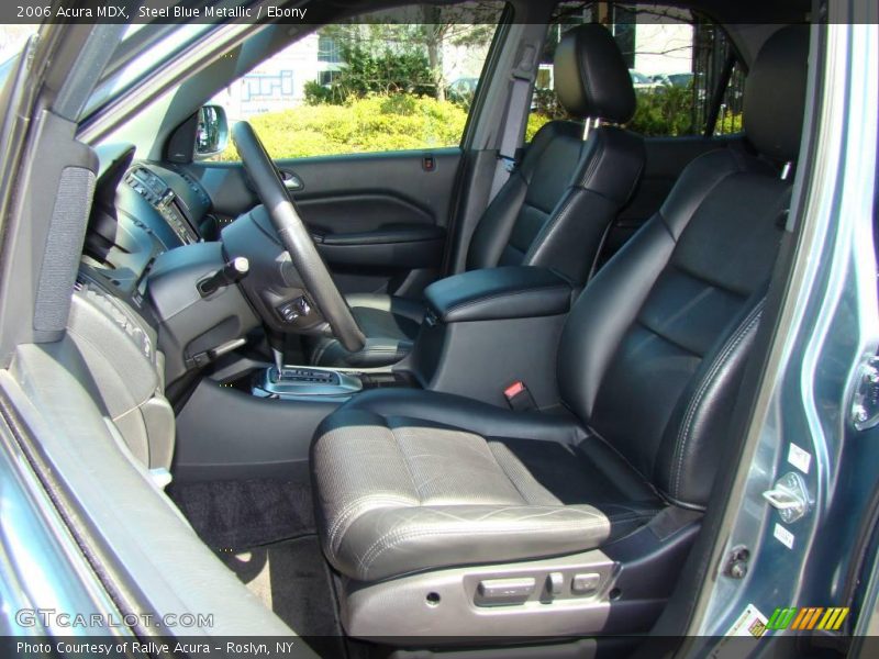 Steel Blue Metallic / Ebony 2006 Acura MDX
