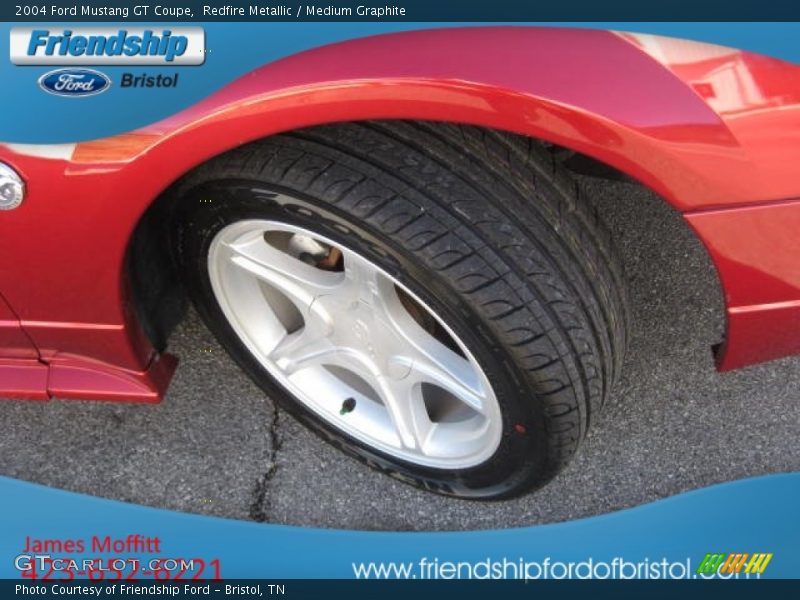 Redfire Metallic / Medium Graphite 2004 Ford Mustang GT Coupe