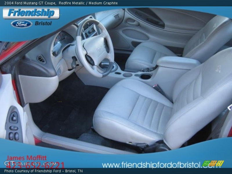 Redfire Metallic / Medium Graphite 2004 Ford Mustang GT Coupe